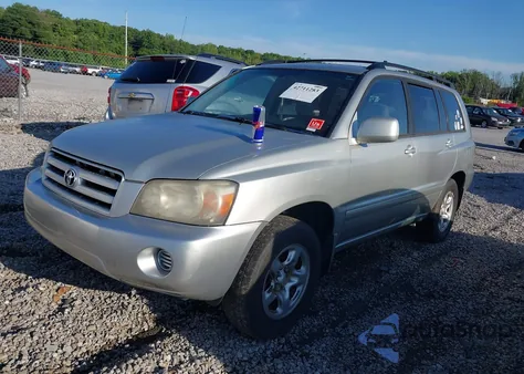 2004 Toyota Highlander z USA, uszkodzony, nr VIN JTEGD21A340081454